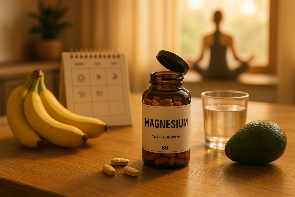 Quand prendre son magnésium pour une efficacité optimale ?